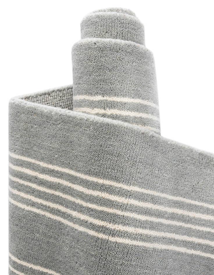 Detail image of  2' x 6' 1 Jill Zarin Striped Wool Runner Rug