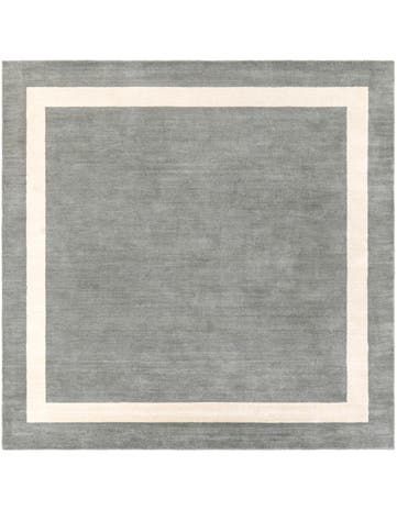 7' 10 x 7' 10 Jill Zarin Border Wool Square Rug