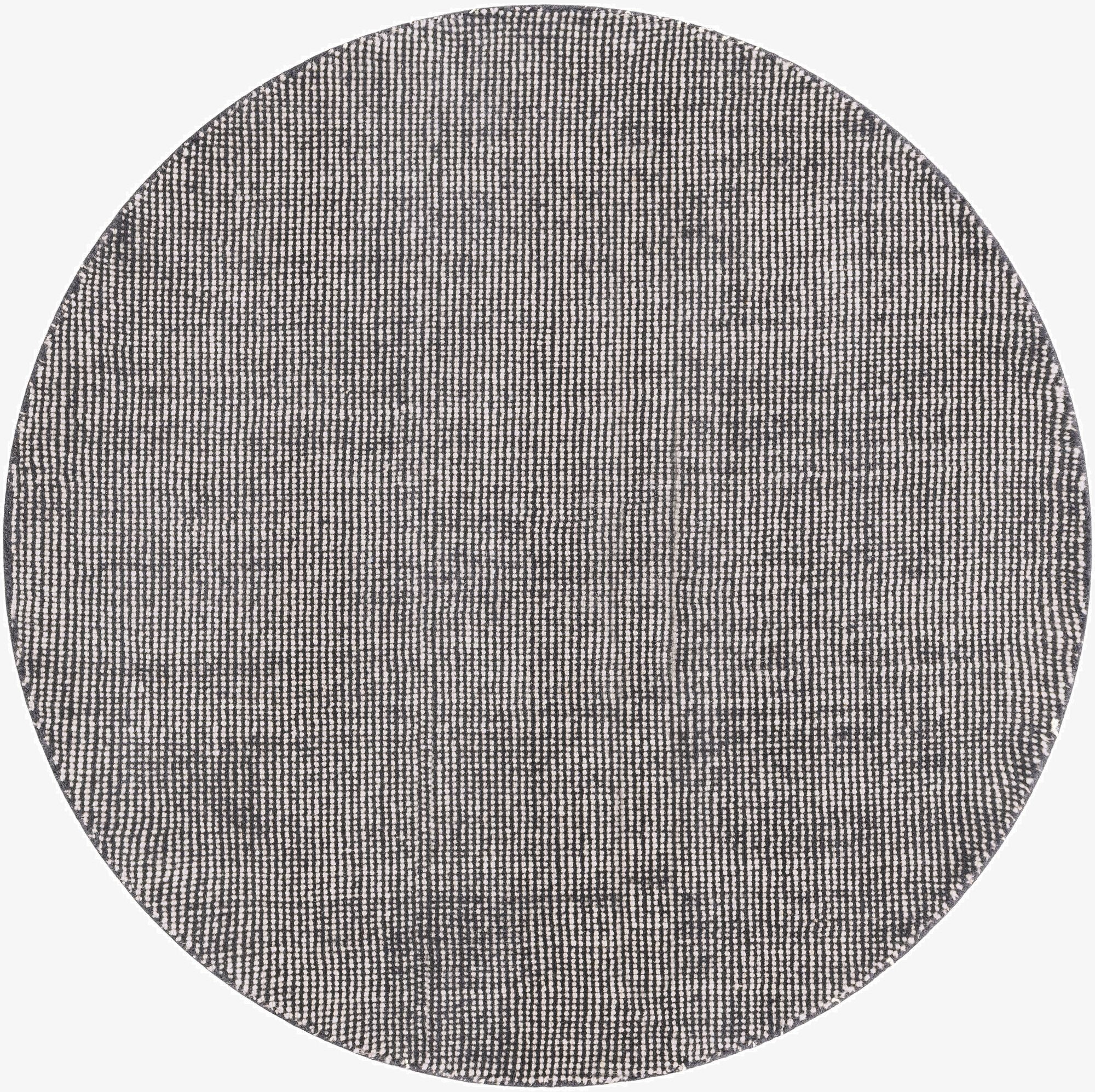  5' 3 x 5' 3  Hand Woven Jill Zarin English Manor Farmhouse Wool Round Rug