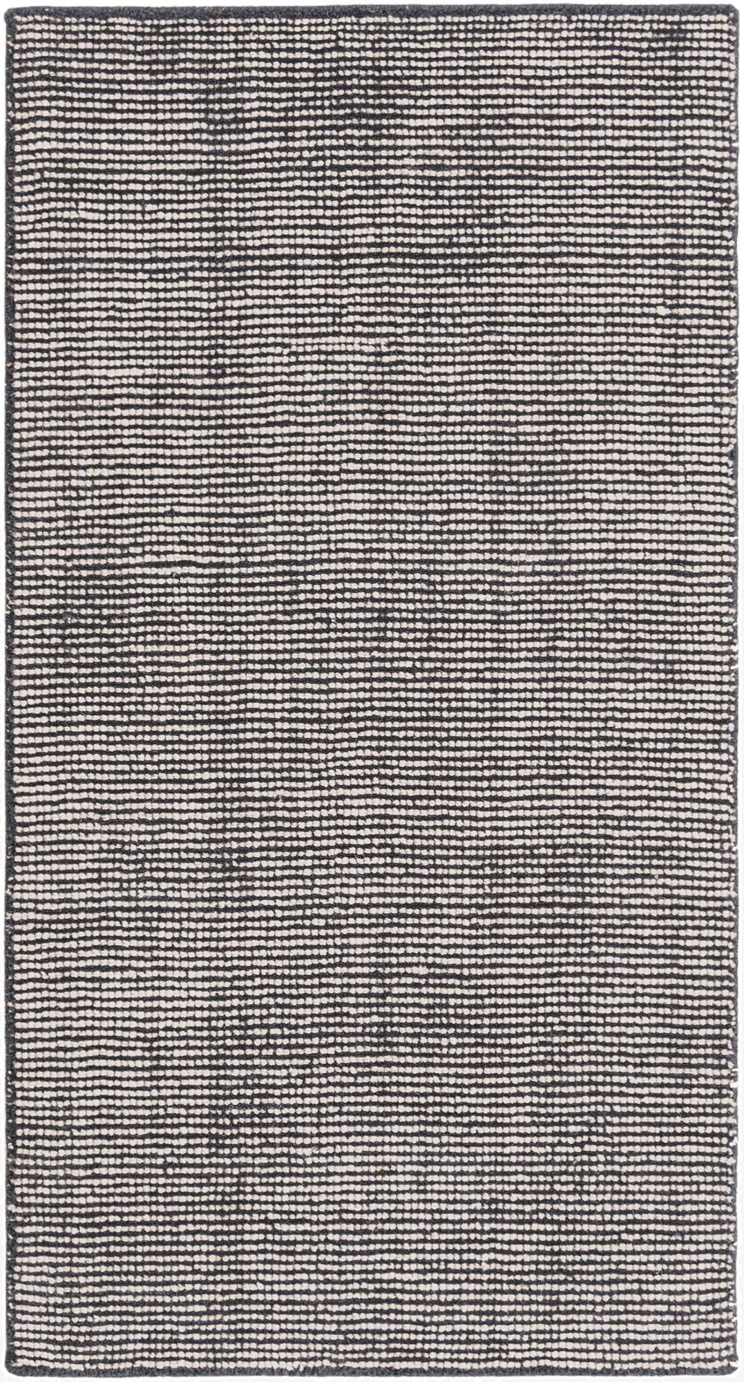  2' x 4' 1  Hand Woven Jill Zarin English Manor Farmhouse Wool Runner Rug