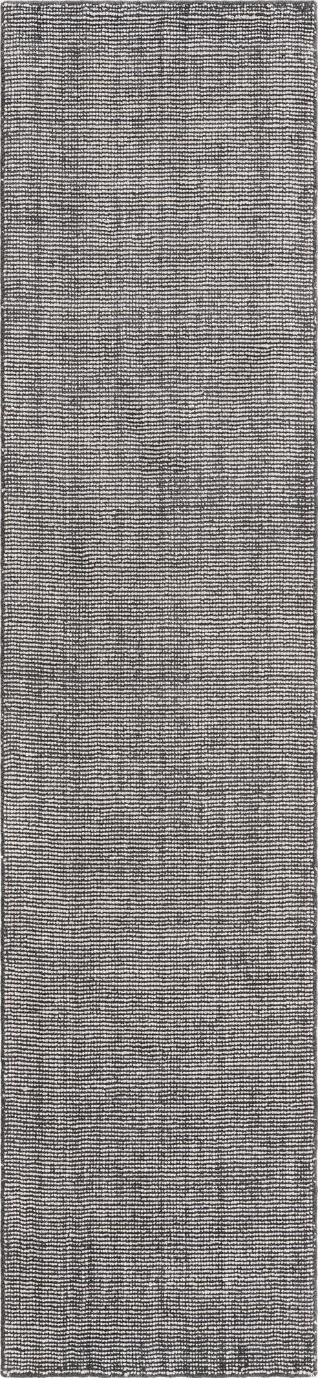  2' x 9' 10  Hand Woven Jill Zarin English Manor Farmhouse Wool Runner Rug