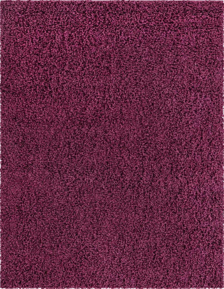 Detail image of  5' 3 x 8' Solid Shag Rug