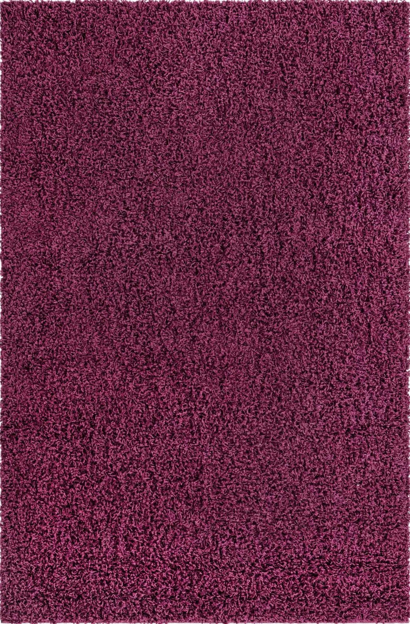  6' x 9' Solid Shag Rug