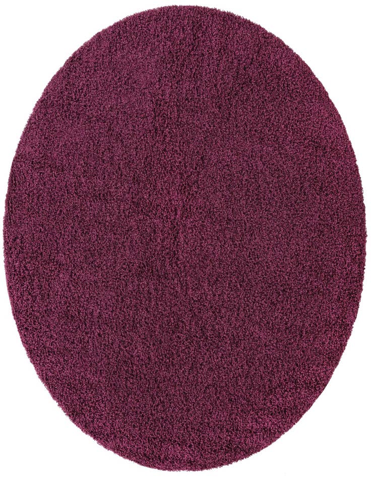 Detail image of  7' 10 x 7' 10 Solid Shag Round Rug