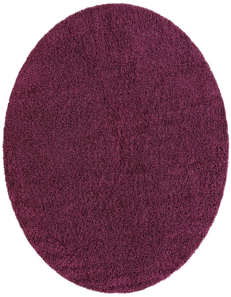 Detail image of  5' 3 x 5' 3 Solid Shag Round Rug