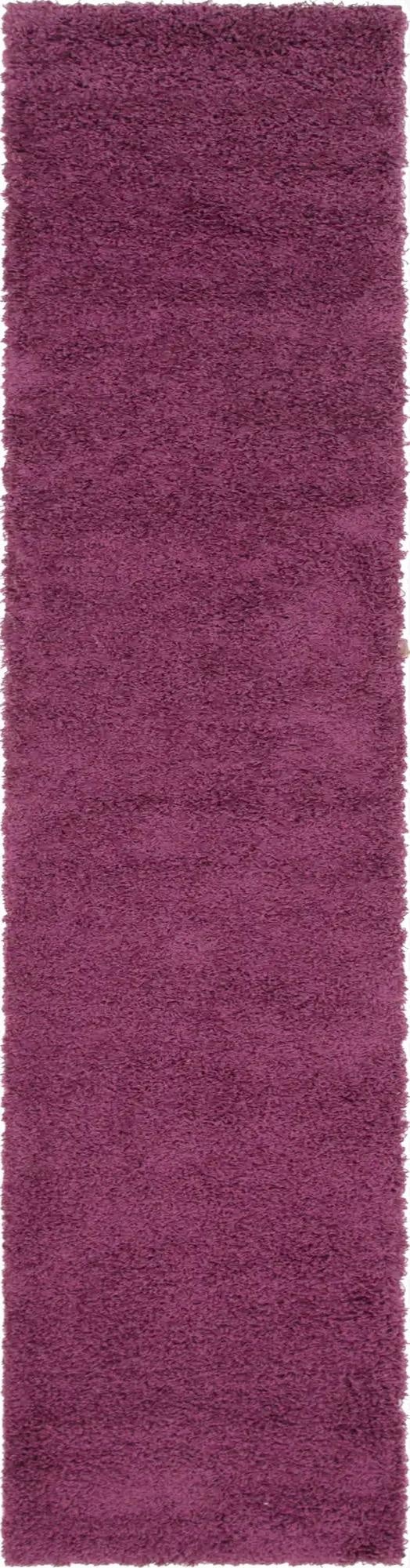  2' 7 x 10' Solid Shag Runner Rug
