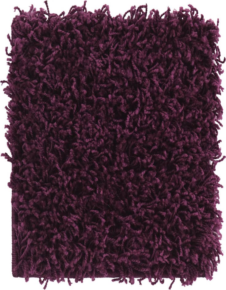 Detail image of  1' x 1' Solid Shag Sample Rug