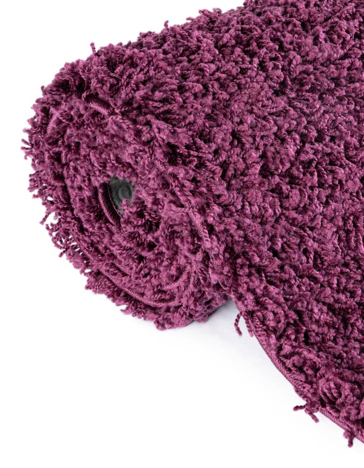 Detail image of  7' 10 x 7' 10 Solid Shag Square Rug