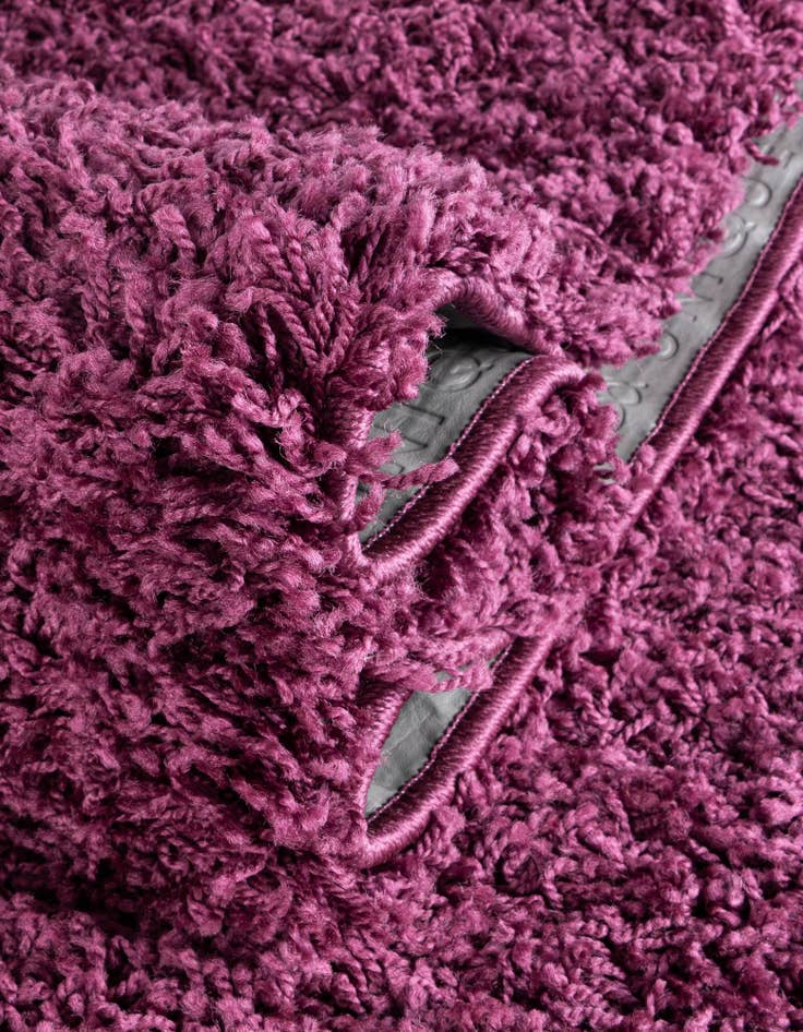 Detail image of  7' 10 x 7' 10 Solid Shag Square Rug