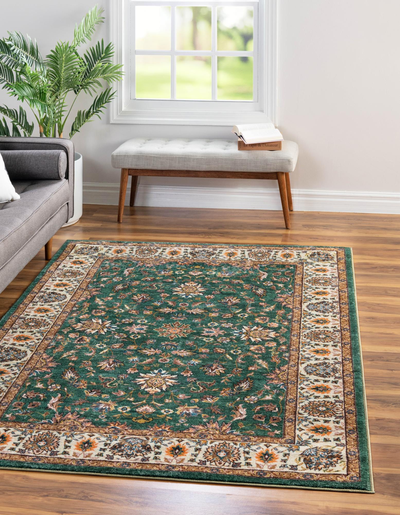 Emerald Green 7' 10 x 10' 4 Medina Rug | Rugs.com