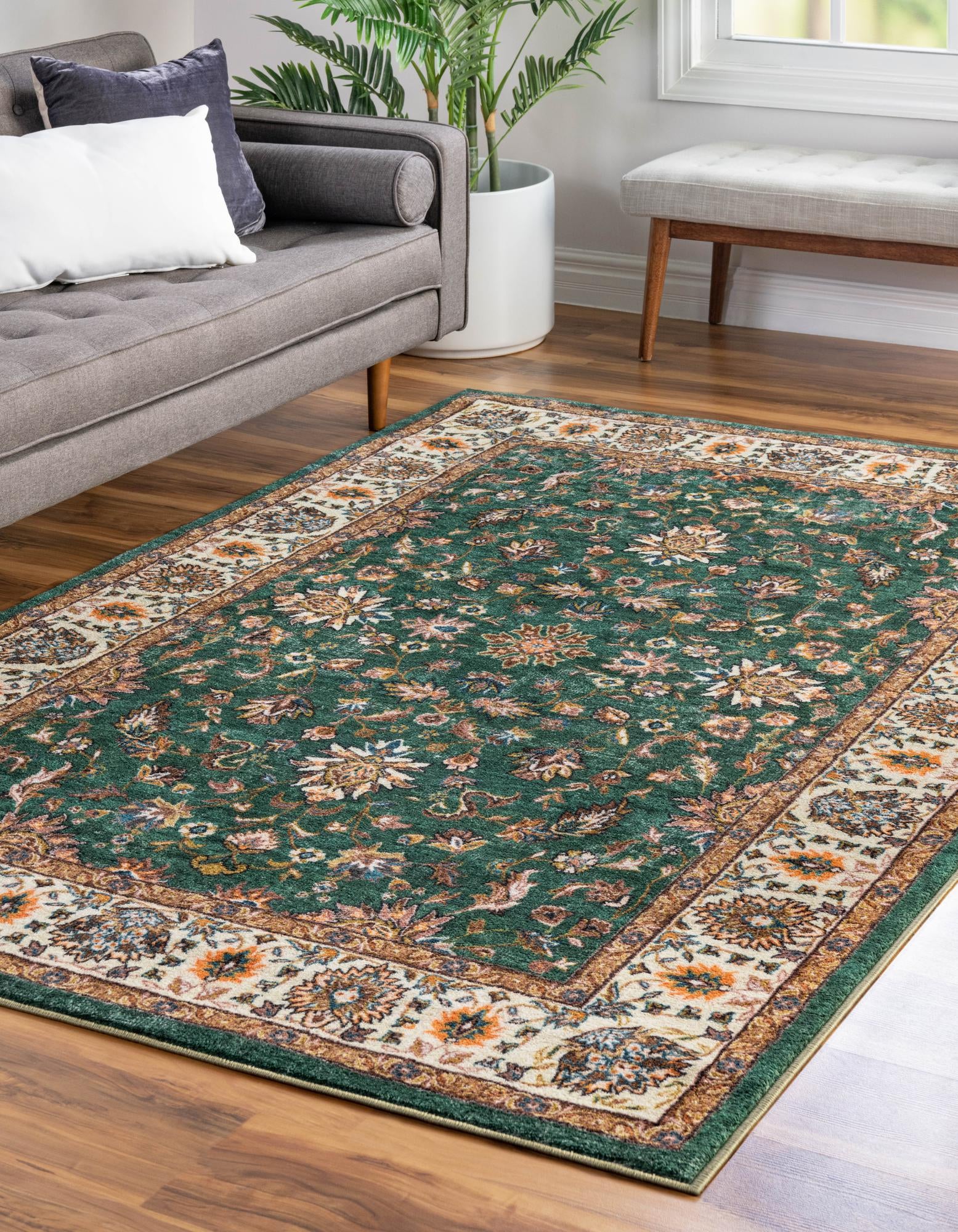 Emerald Green 7' 10 x 10' 4 Medina Rug | Rugs.com