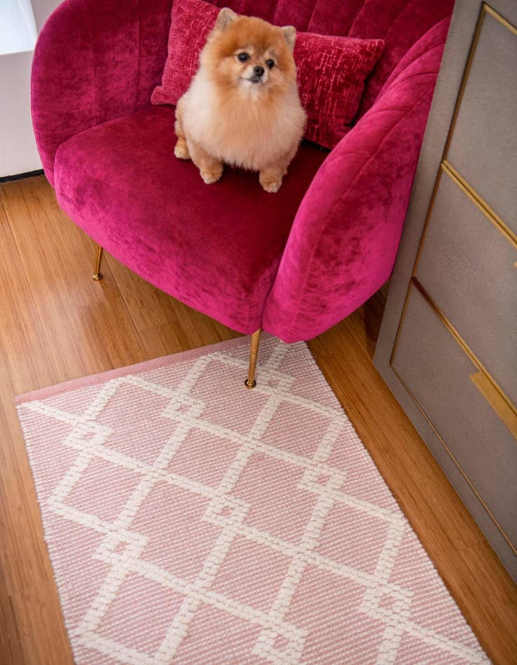 Detail image of  2' 7 x 10'  Hand Knotted Jill Zarin Dorset Runner Rug