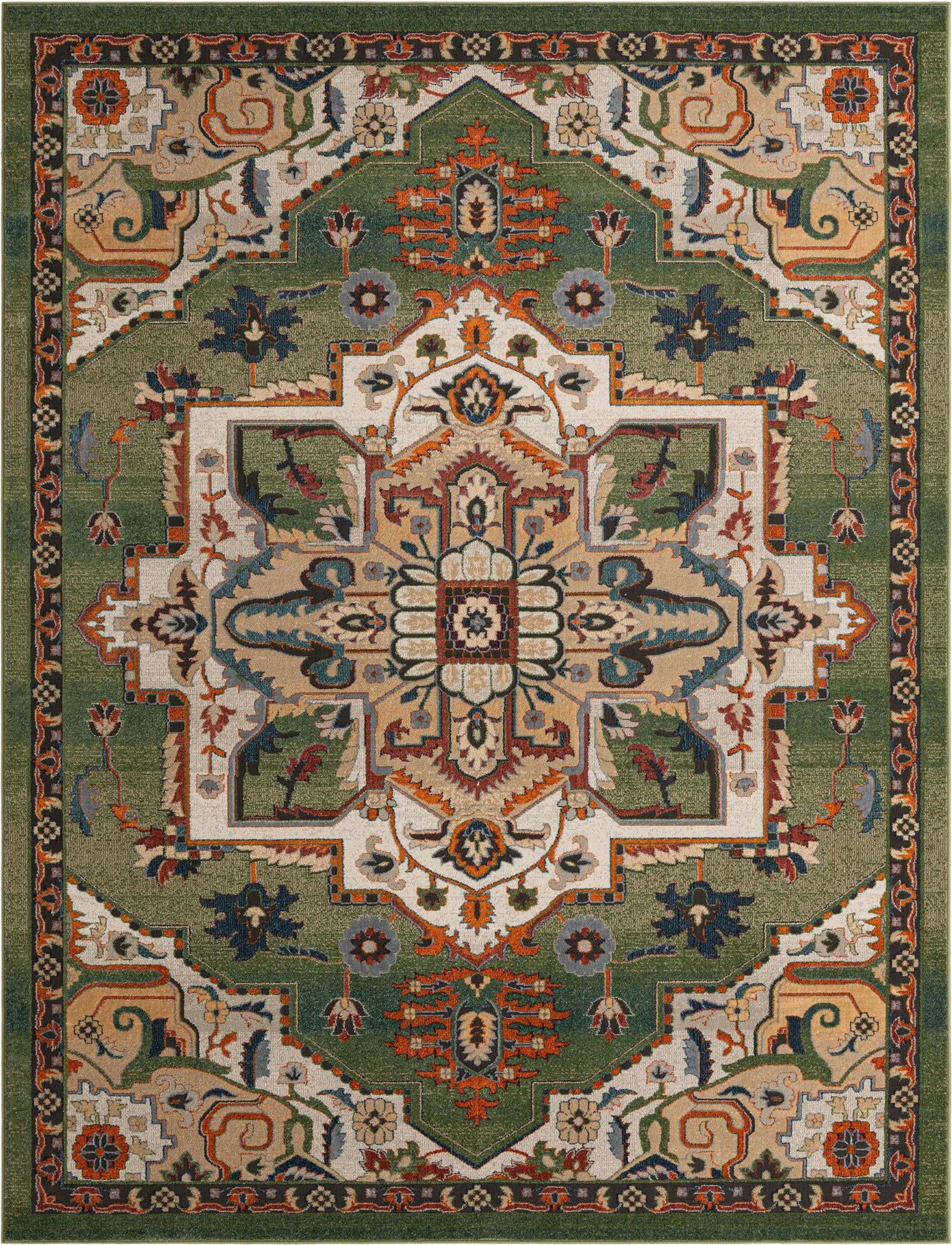 Rug Fern Green Swatch link