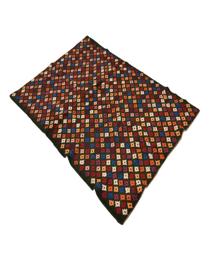 Detail image of  3' 8 x 5' 6  Hand Knotted Balouch Wool Rug