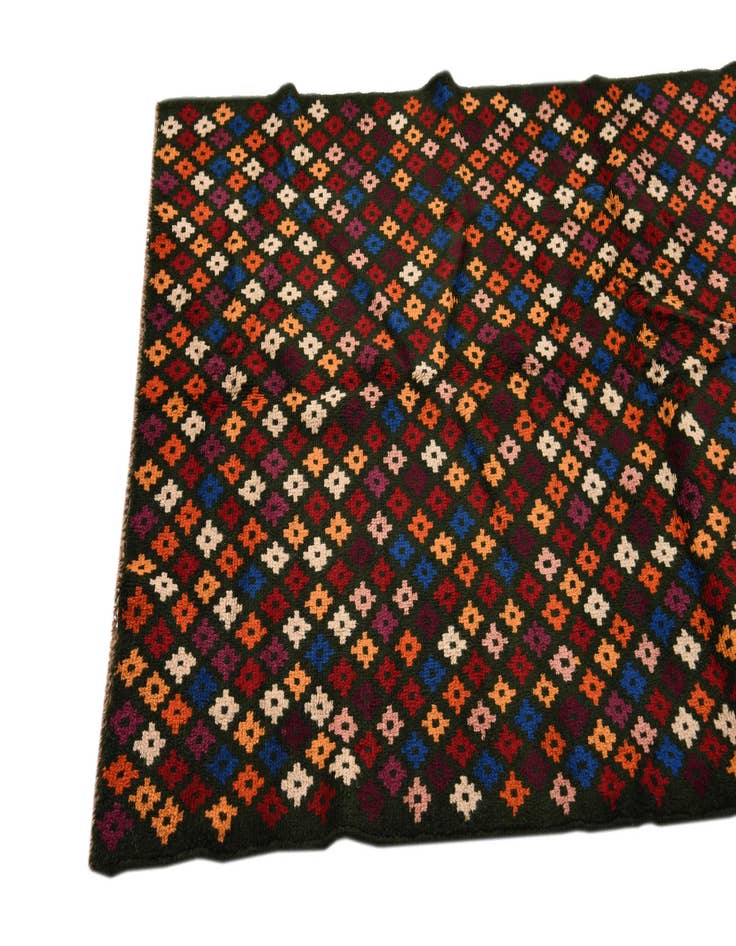 Detail image of  3' 8 x 5' 6  Hand Knotted Balouch Wool Rug