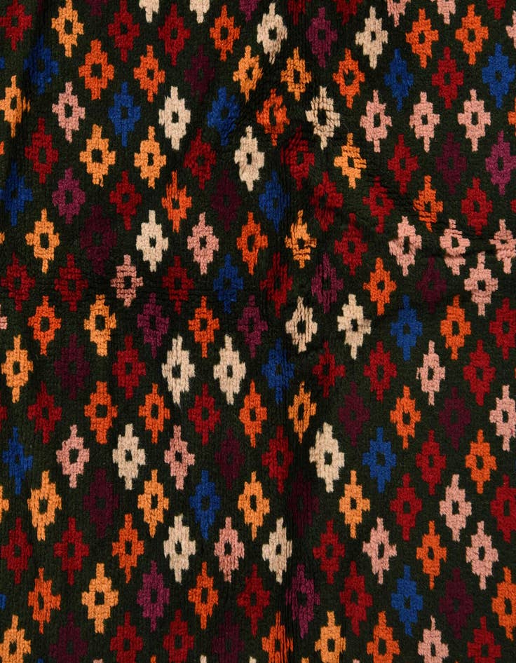 Detail image of  3' 8 x 5' 6  Hand Knotted Balouch Wool Rug