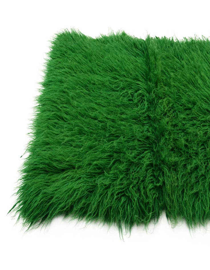 Detail image of  2' 10 x 7' 5  Hand Knotted Moroccan Wool Runner Rug