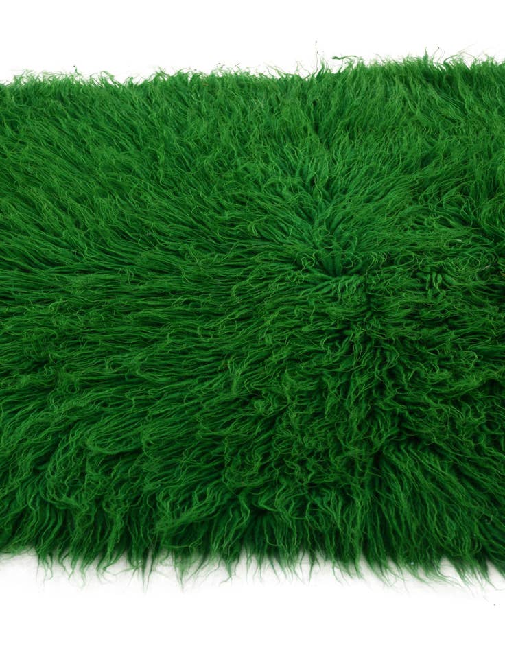 Detail image of  2' 10 x 7' 5  Hand Knotted Moroccan Wool Runner Rug