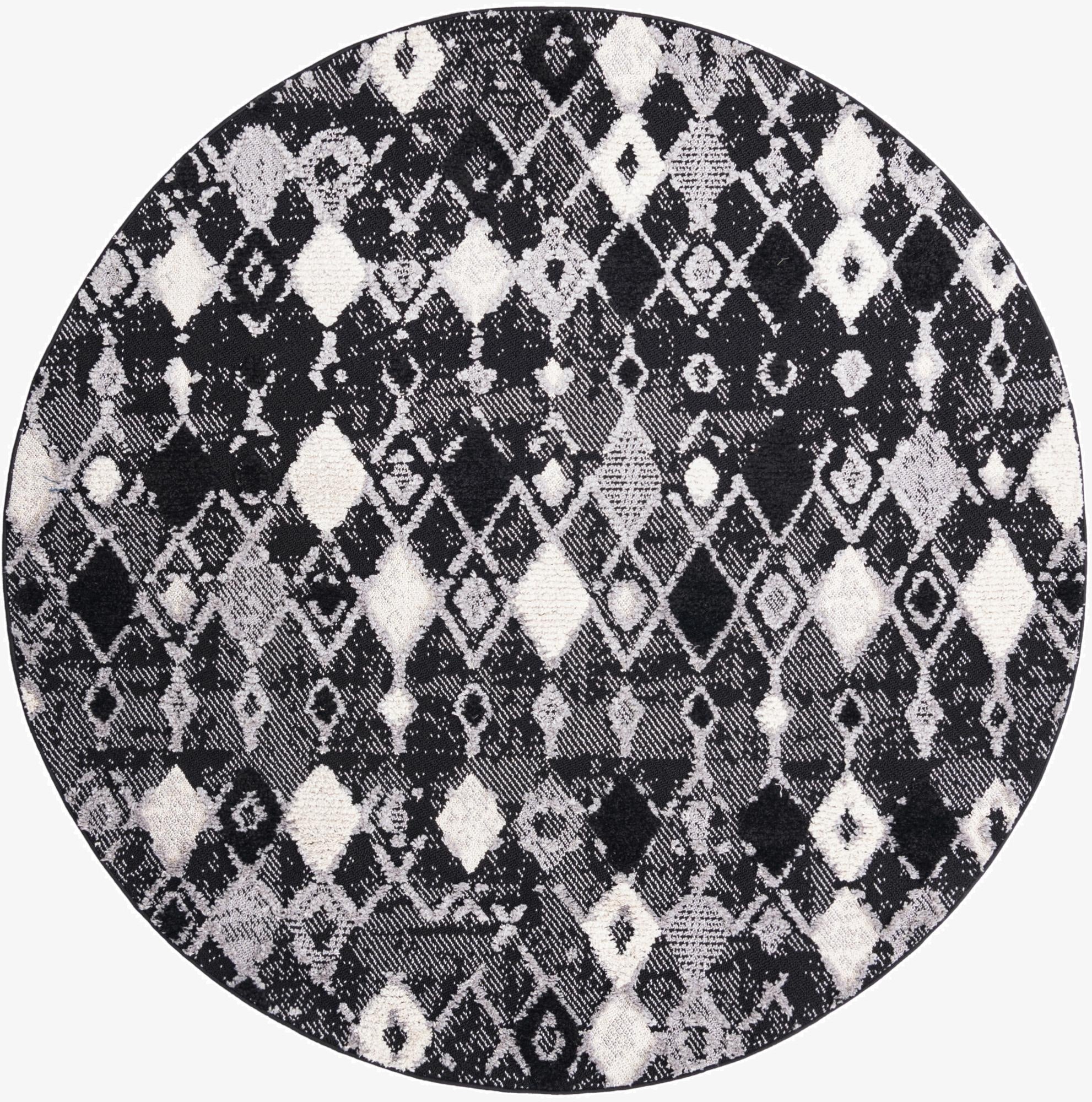  7' x 7' Cherokee Round Rug