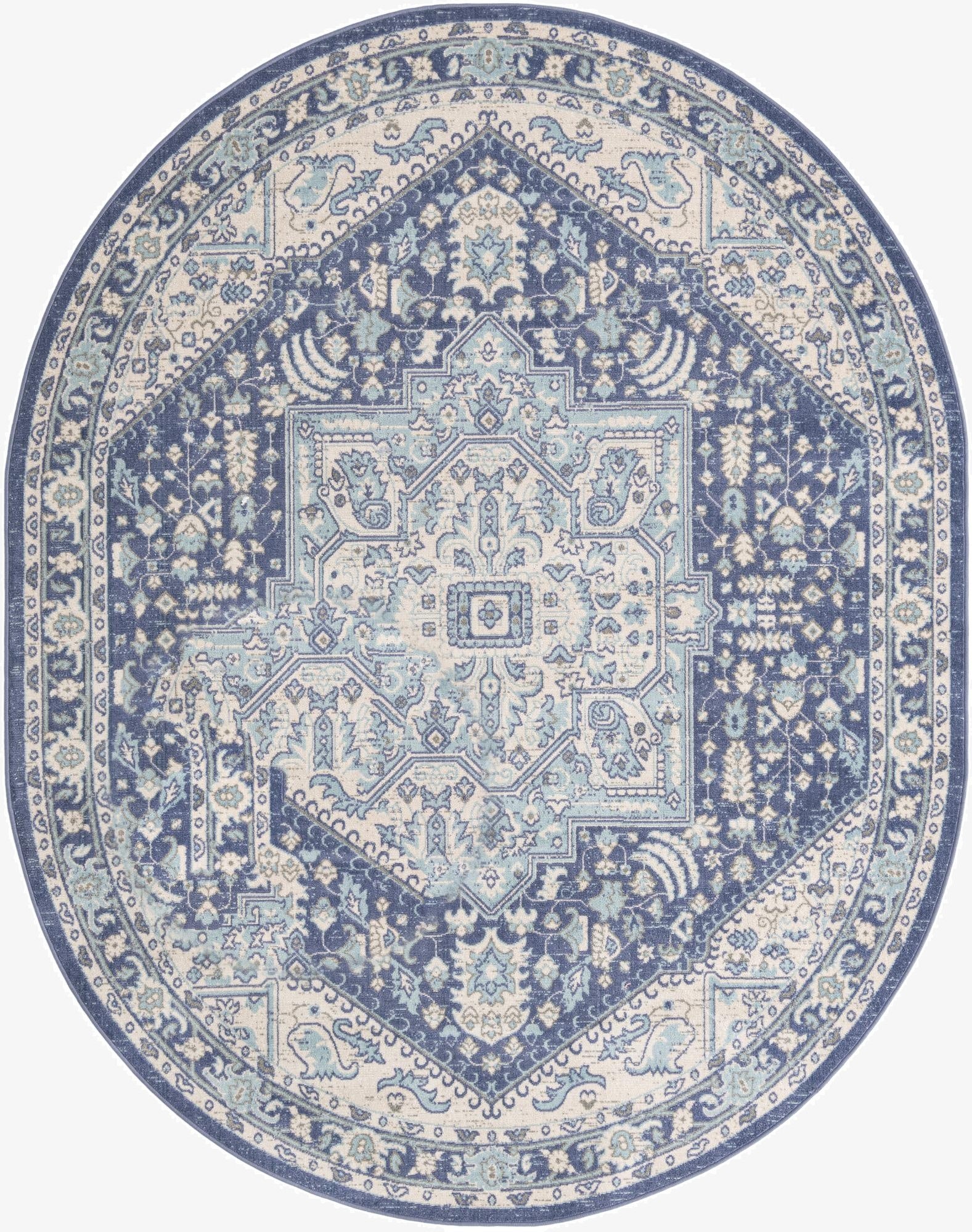  7' 10 x 10' Whitney Oval Rug