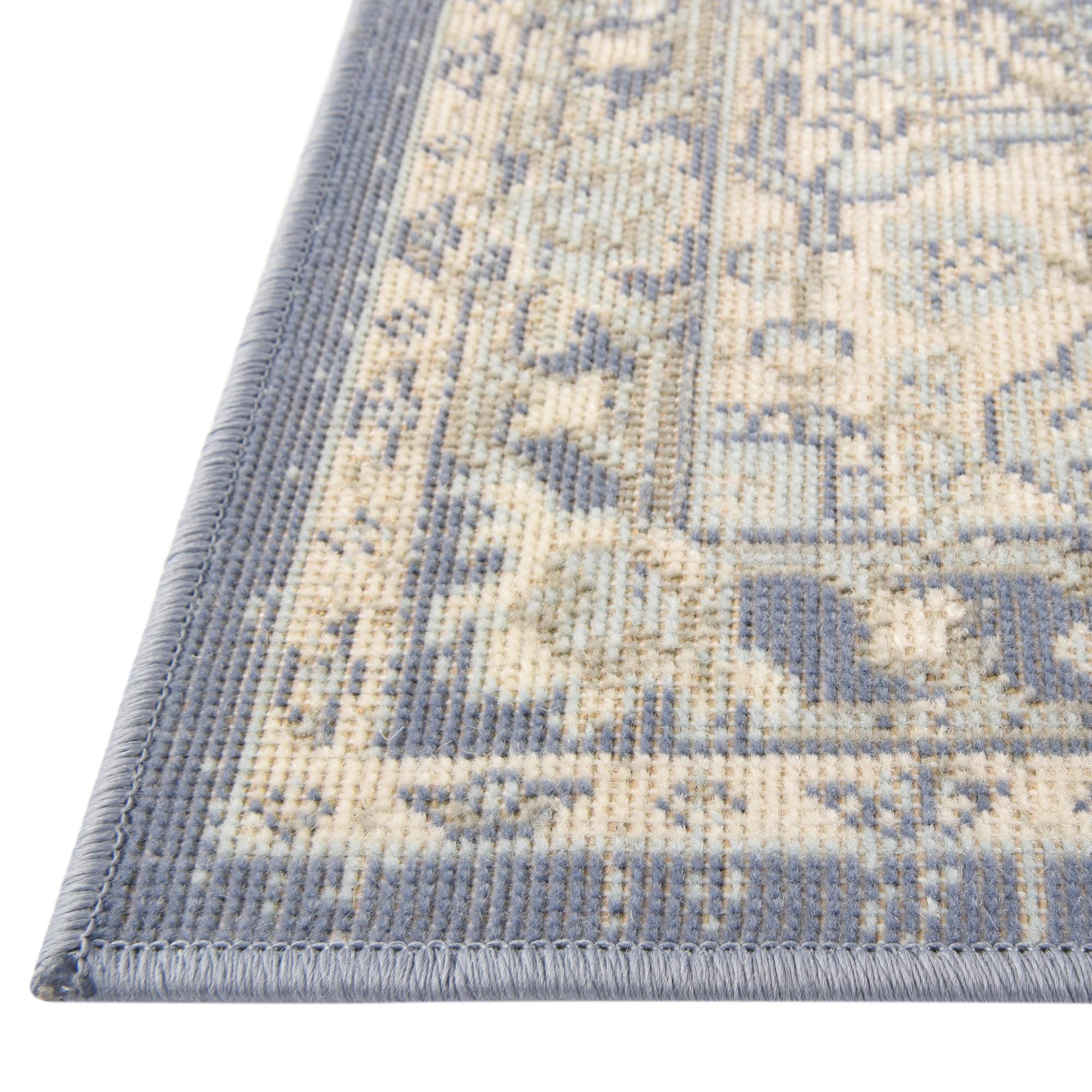 French Blue 5' 3 x 8' Whitney Rug | Rugs.com