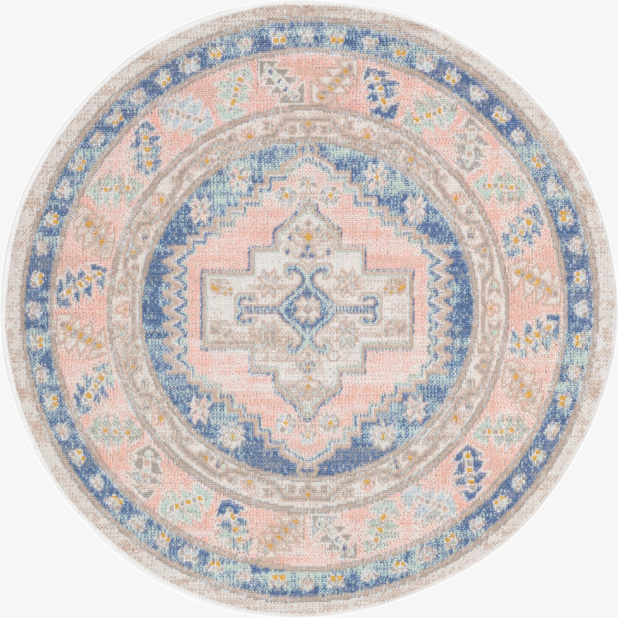  3' 3 x 3' 3 Whitney Round Rug