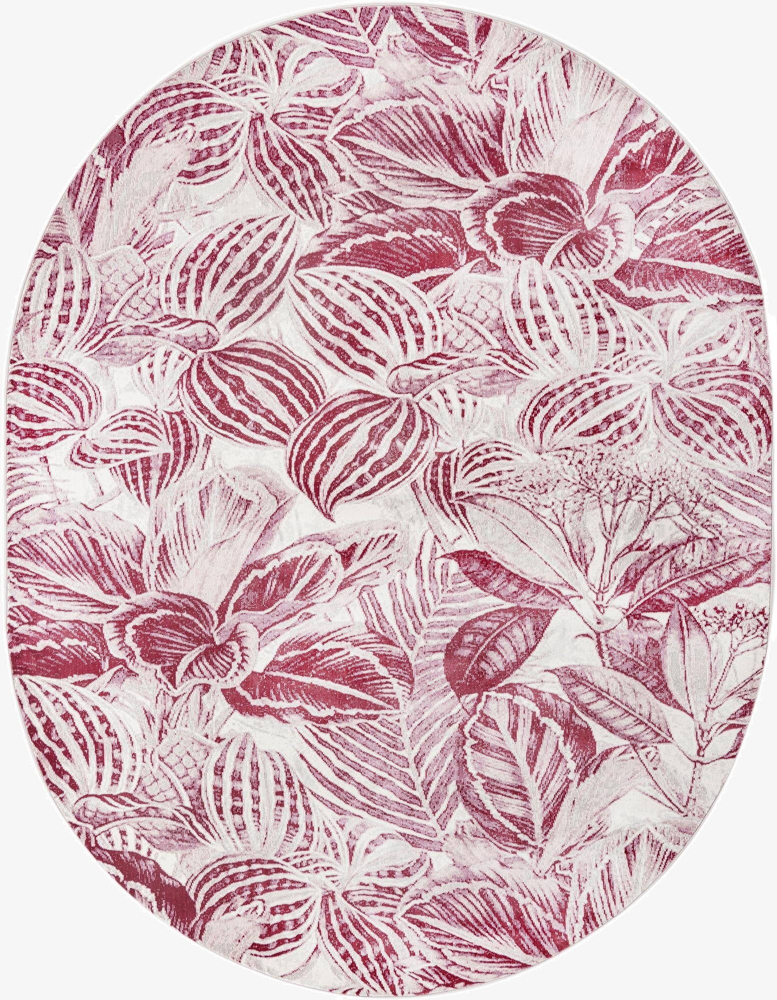  7' 10 x 10' Blossom Oval Rug