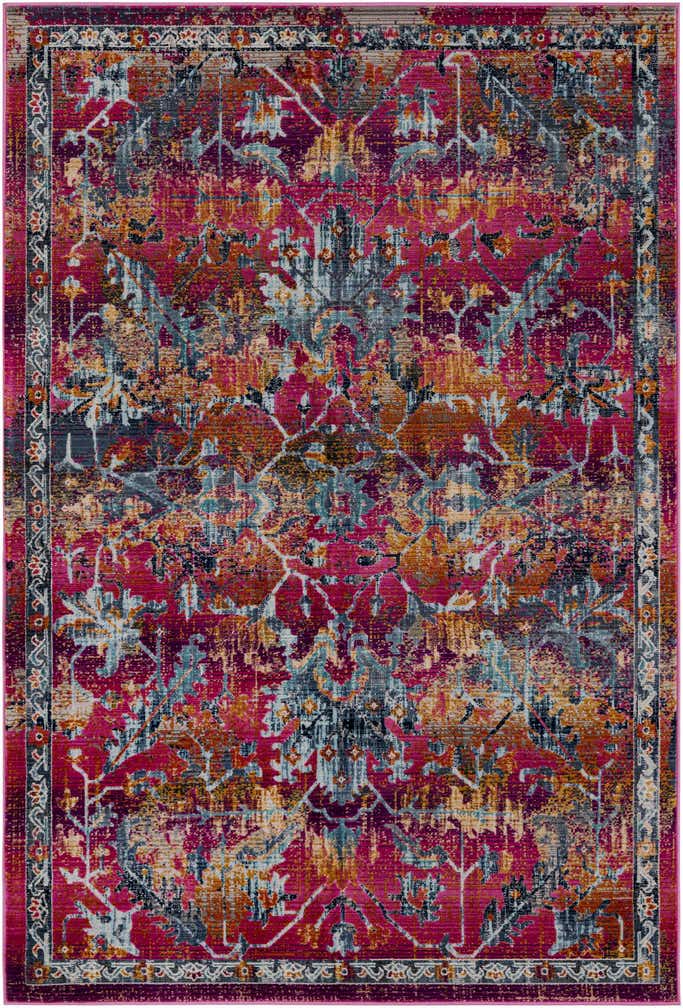 Fuchsia Rugs Fuchsia 5' x 7' 10 Budapest Rug | Rugs.com