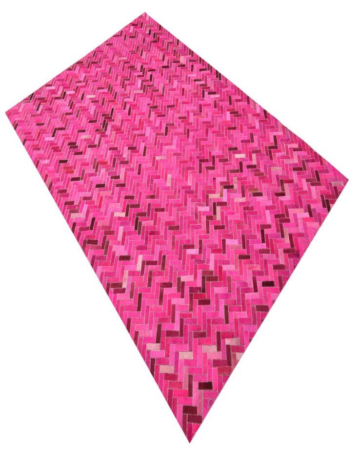 Detail image of  5' 1 x 7' 9 Cowhide Rug