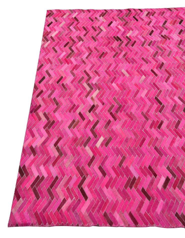 Detail image of  5' 1 x 7' 9 Cowhide Rug