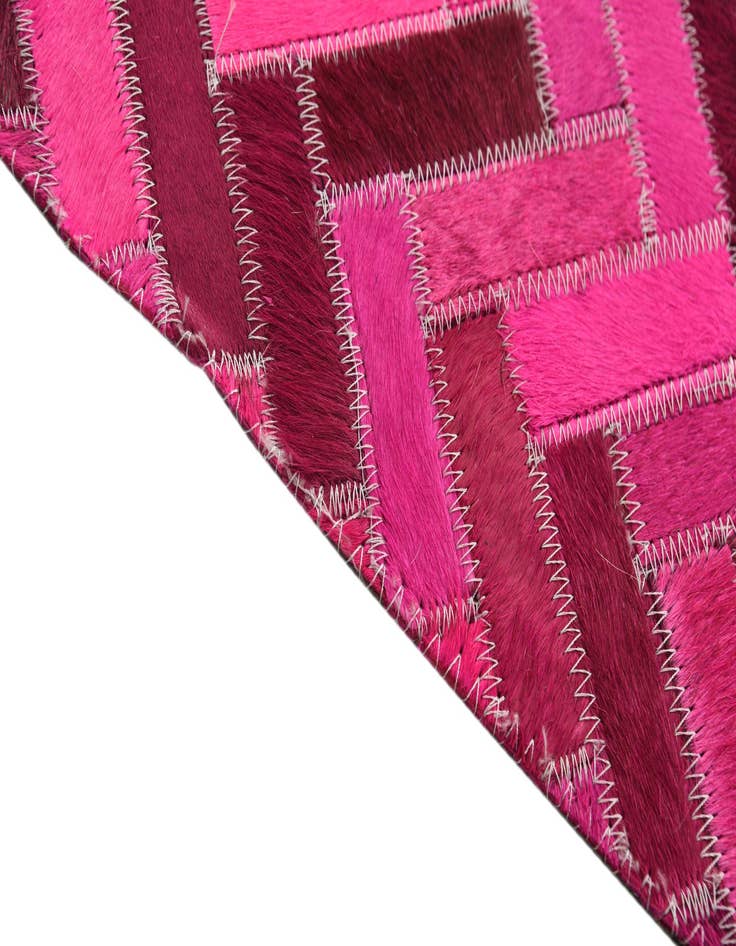 Detail image of  5' 1 x 7' 9 Cowhide Rug