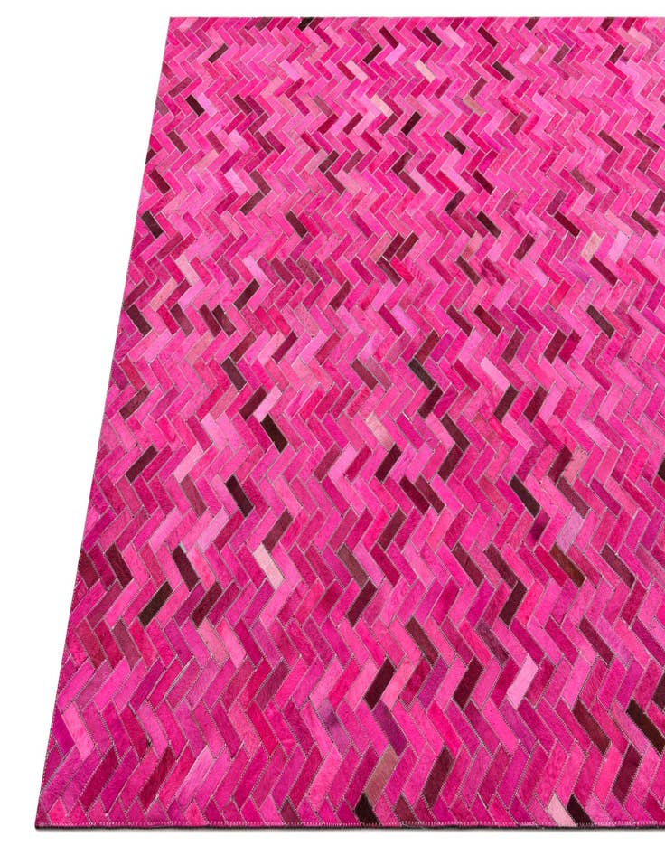 Detail image of  5' 2 x 7' 10 Cowhide Rug