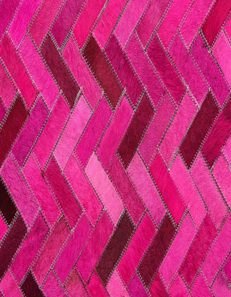 Detail image of  5' 2 x 7' 10 Cowhide Rug