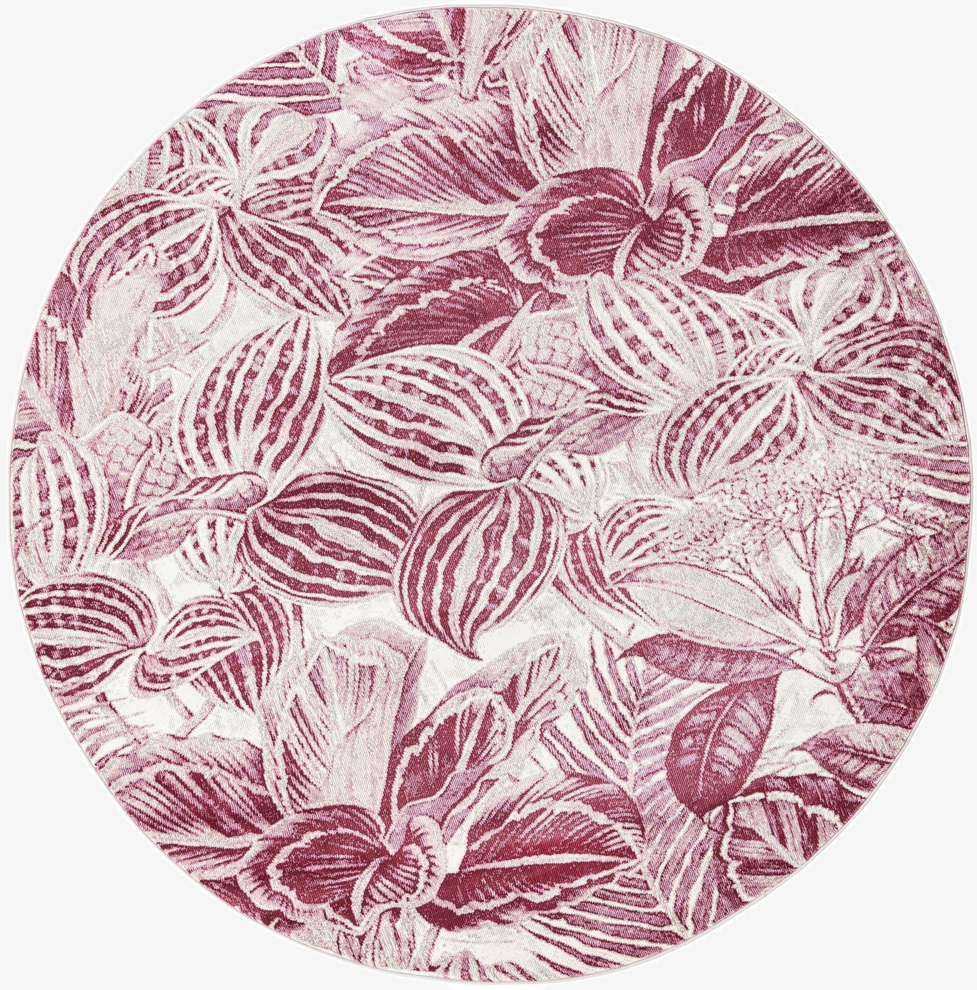  7' x 7' Blossom Round Rug