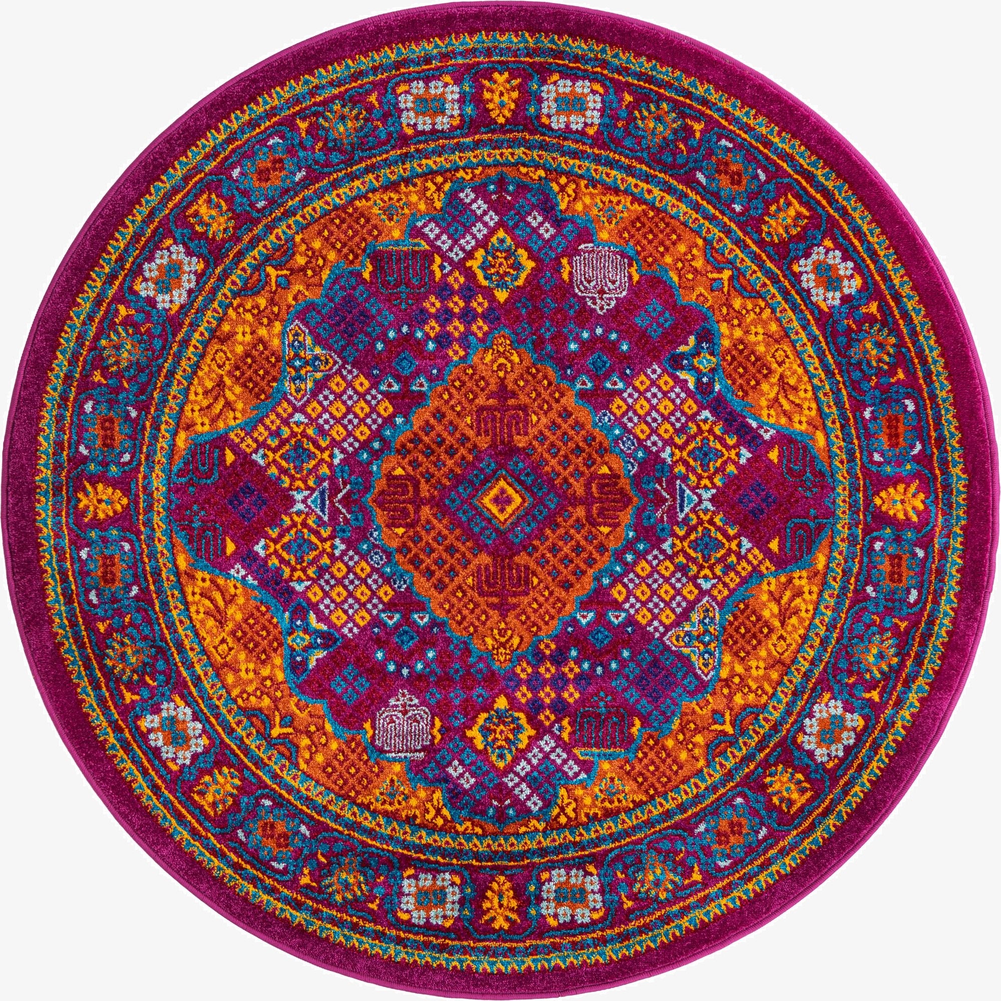  4' x 4' Calypso Round Rug