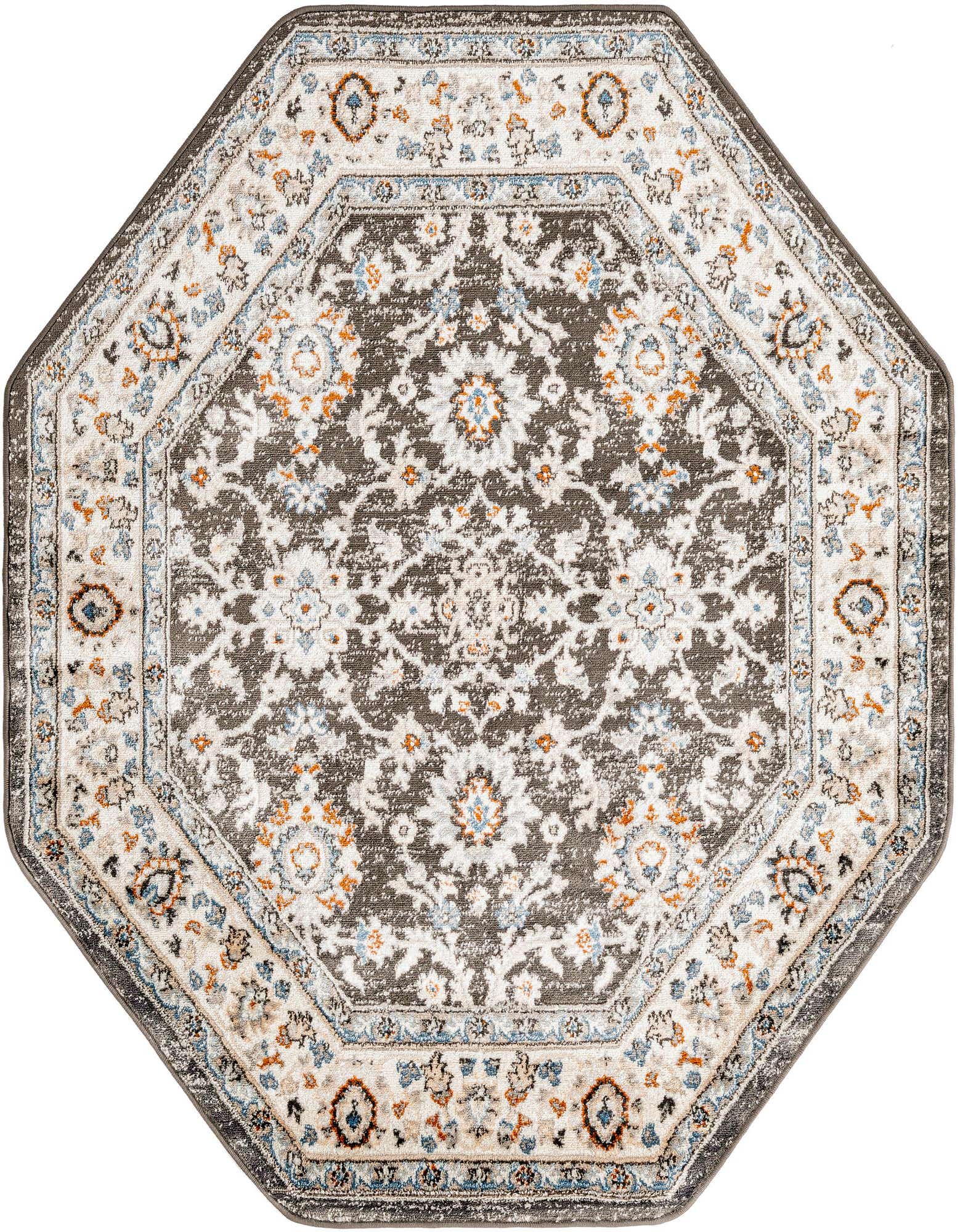 Primary image  5' 3 x 5' 3 Charlotte Octagon Rug