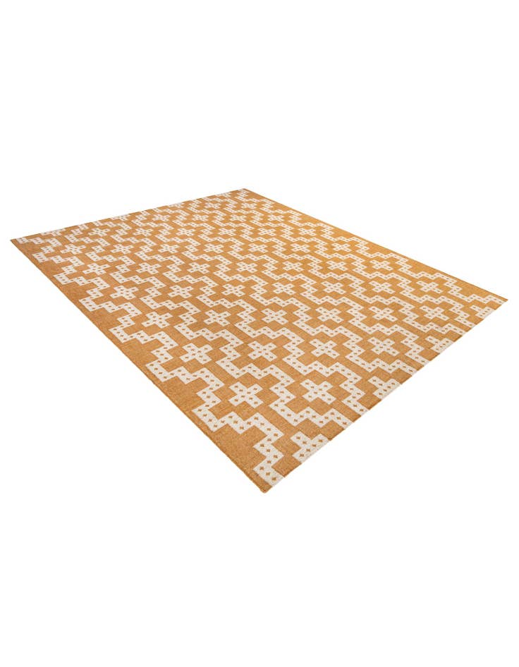 Detail image of  10' x 14' 1  Hand Woven Kilim Wool Rug