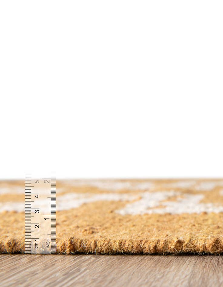 Detail image of  7' 10 x 10'  Hand Woven Kilim Wool Rug