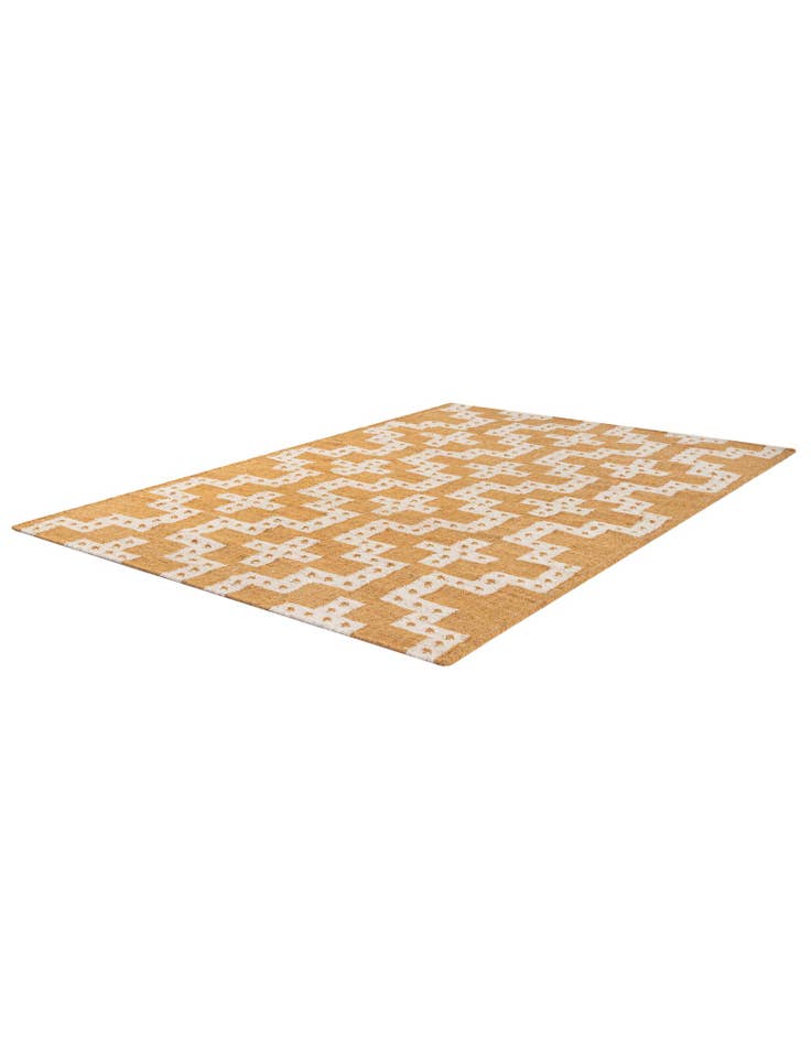 Detail image of  5' 1 x 8'  Hand Woven Kilim Wool Rug