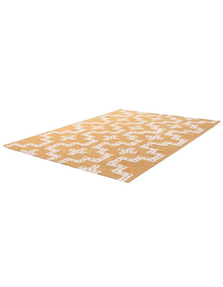 Detail image of  6' 1 x 9'  Hand Woven Kilim Wool Rug