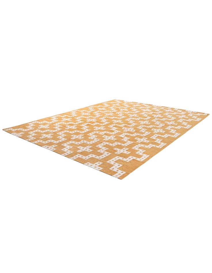 Detail image of  9' x 12'  Hand Woven Kilim Wool Rug