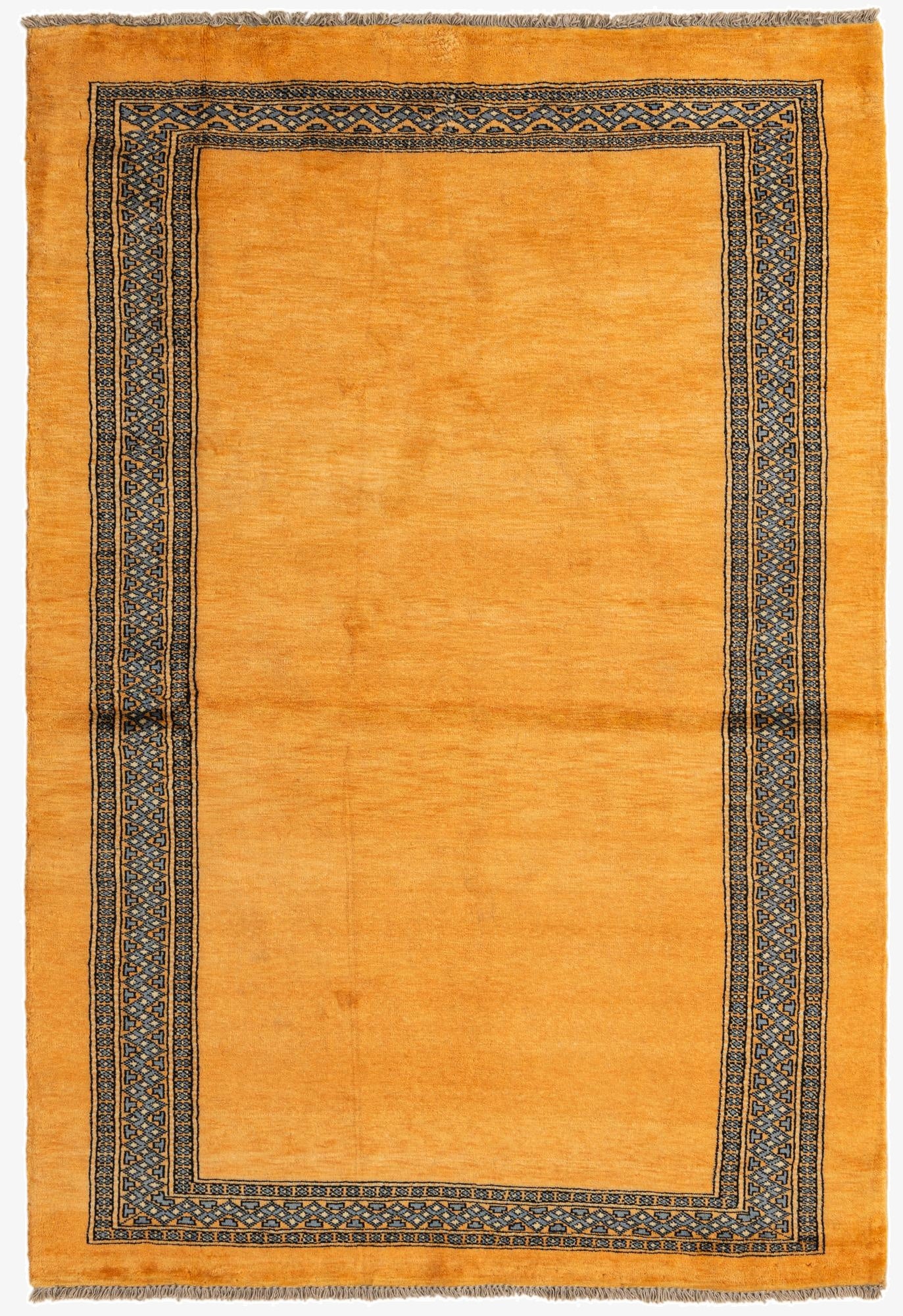  4' 7 x 6' 9  Hand Knotted Peshawar Ziegler Rug