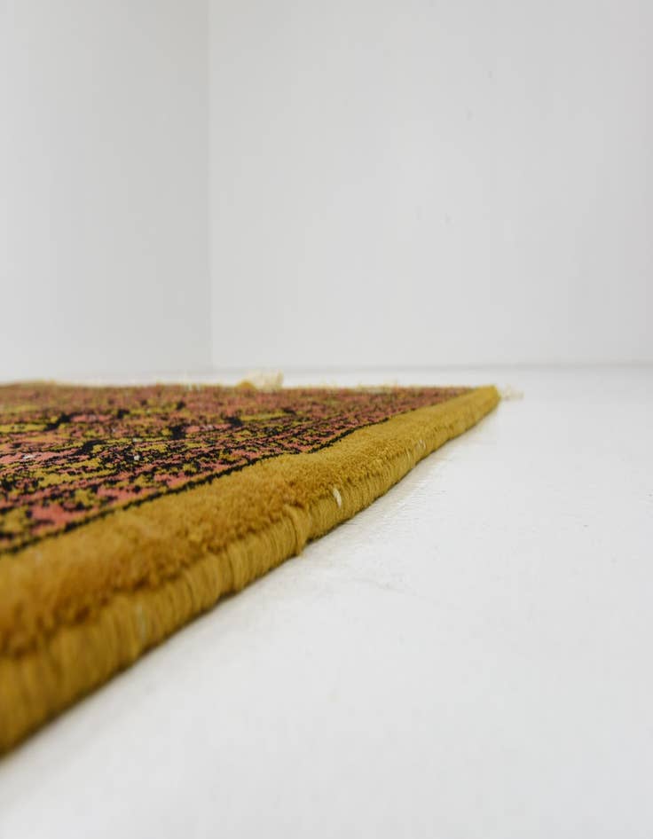 Detail image of  5' 8 x 7' 10  Hand Knotted Afghan Akhche Wool Rug