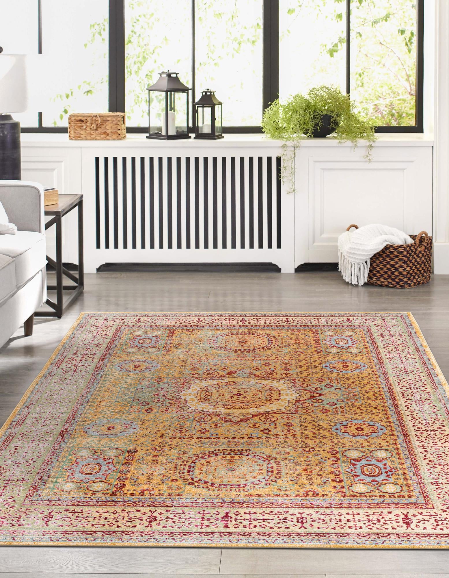 Gold 10' x 13' Alexis Rug | Rugs.com