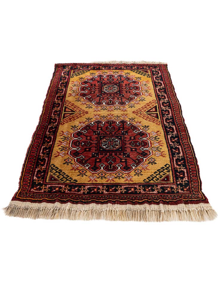 Detail image of  2' 5 x 3' 7  Hand Knotted Anatolian Wool Rug