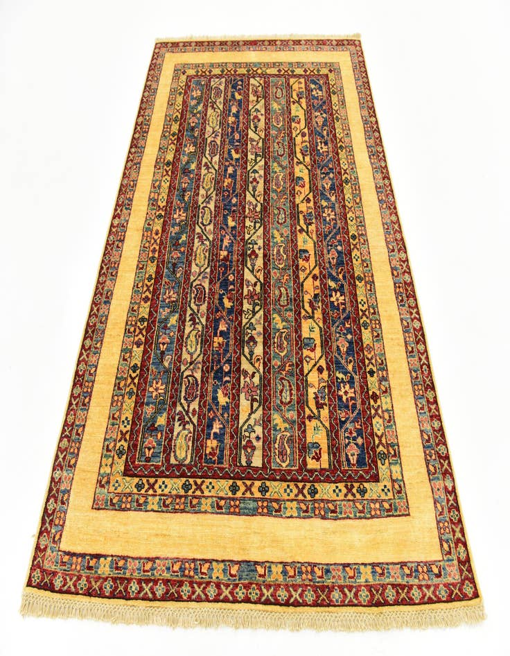 Detail image of  5' x 6' 9  Hand Knotted Ariana Ziegler Rug