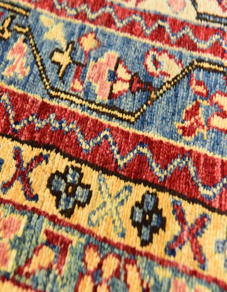 Detail image of  5' x 6' 9  Hand Knotted Ariana Ziegler Rug