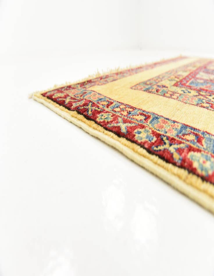 Detail image of  5' x 6' 9  Hand Knotted Ariana Ziegler Rug