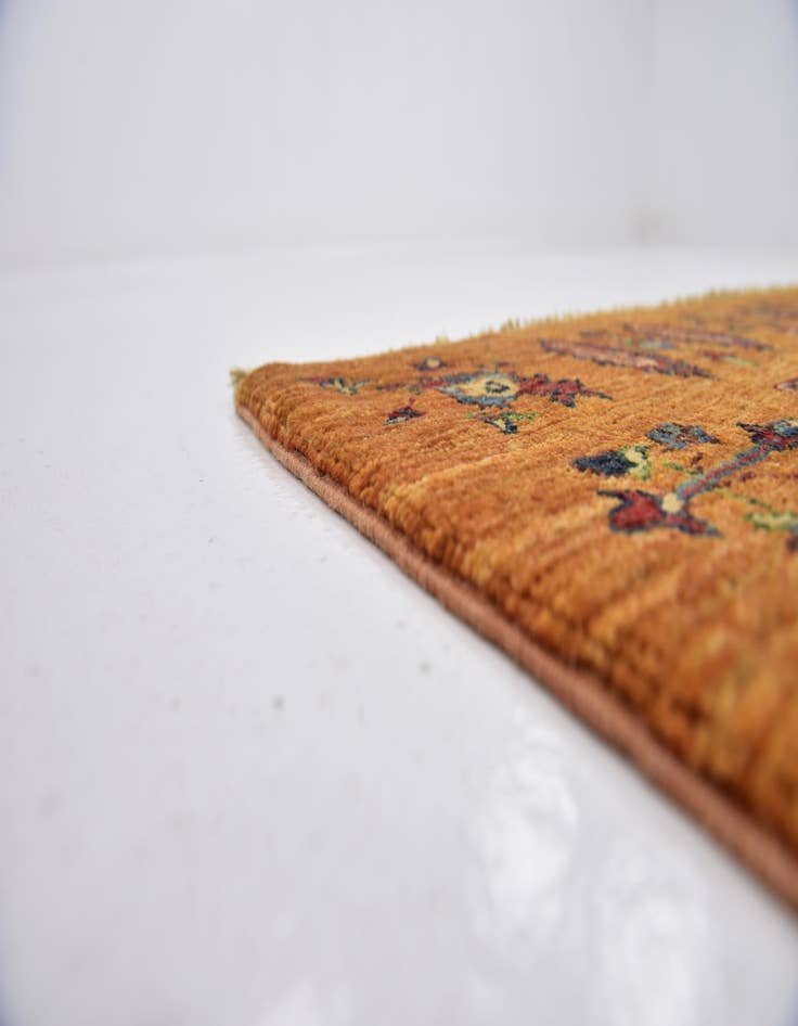 Detail image of  5' x 6'  Hand Knotted Ariana Ziegler Rug