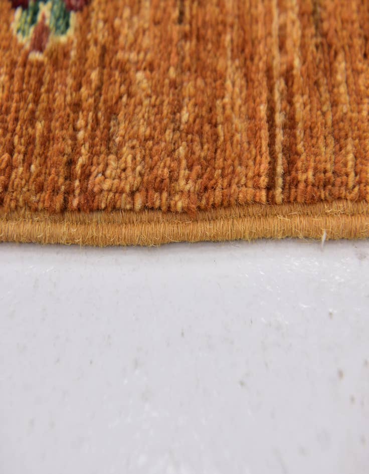 Detail image of  5' x 6' 10  Hand Knotted Ariana Ziegler Rug